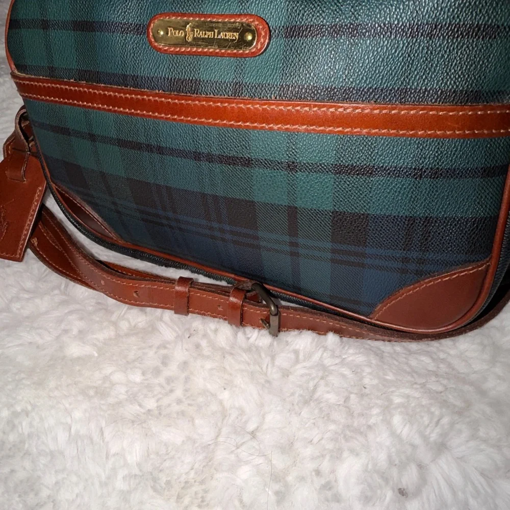 Vintage Ralph Lauren Tartan purse - Picture 3 of 12